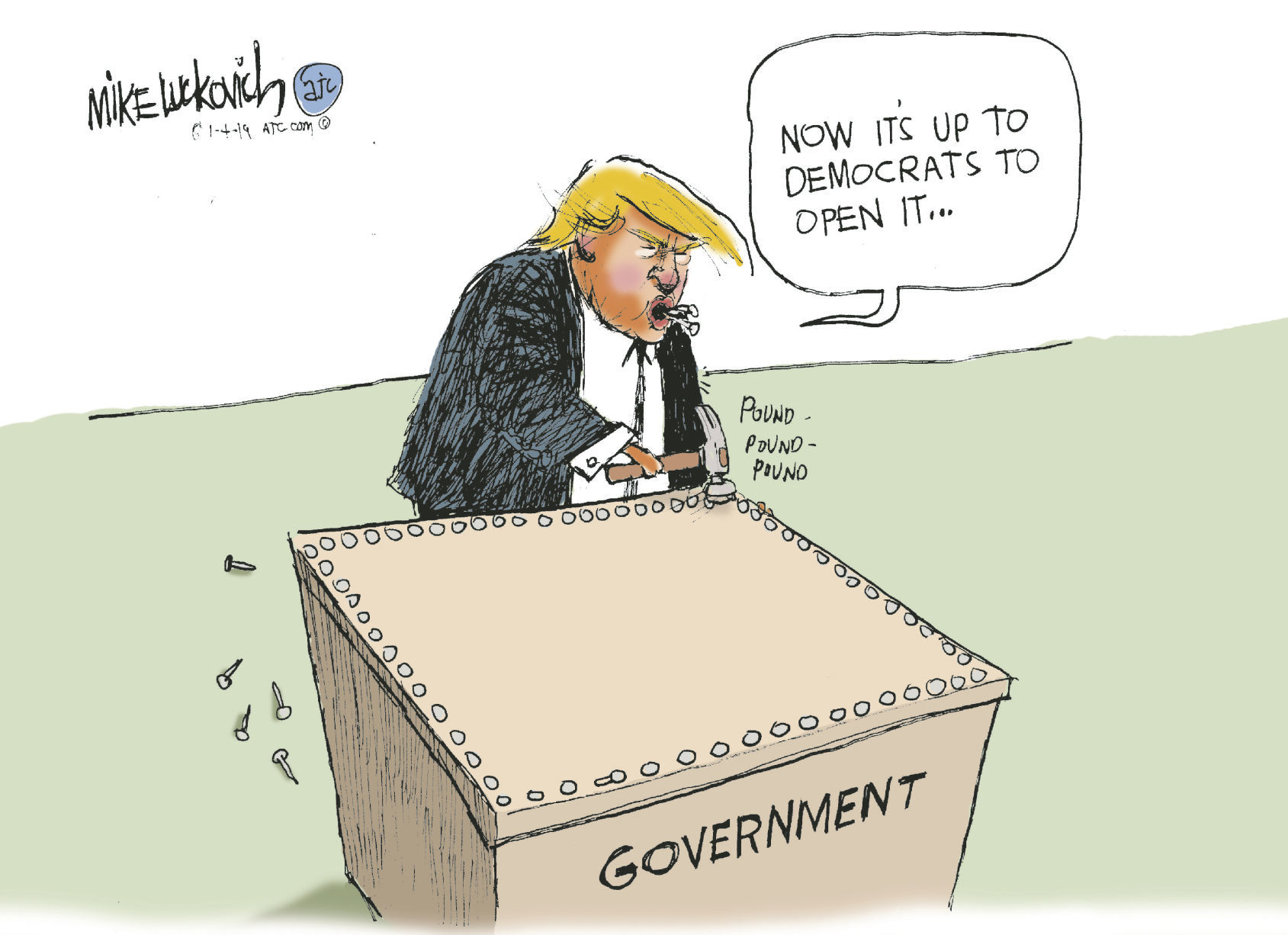 Monday cartoon